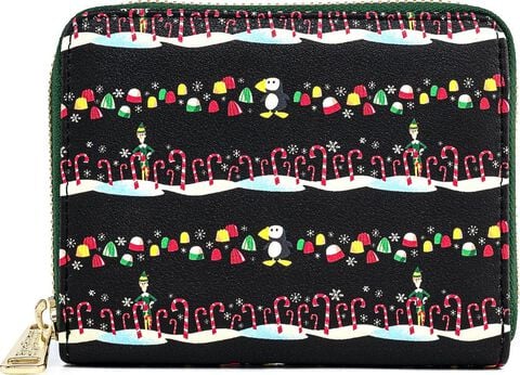 Portefeuille Loungefly - Elf - Buddy Candy Cane Forest